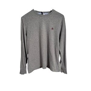 Brooks Brothers 1818 Gray Slim Fit Polo M